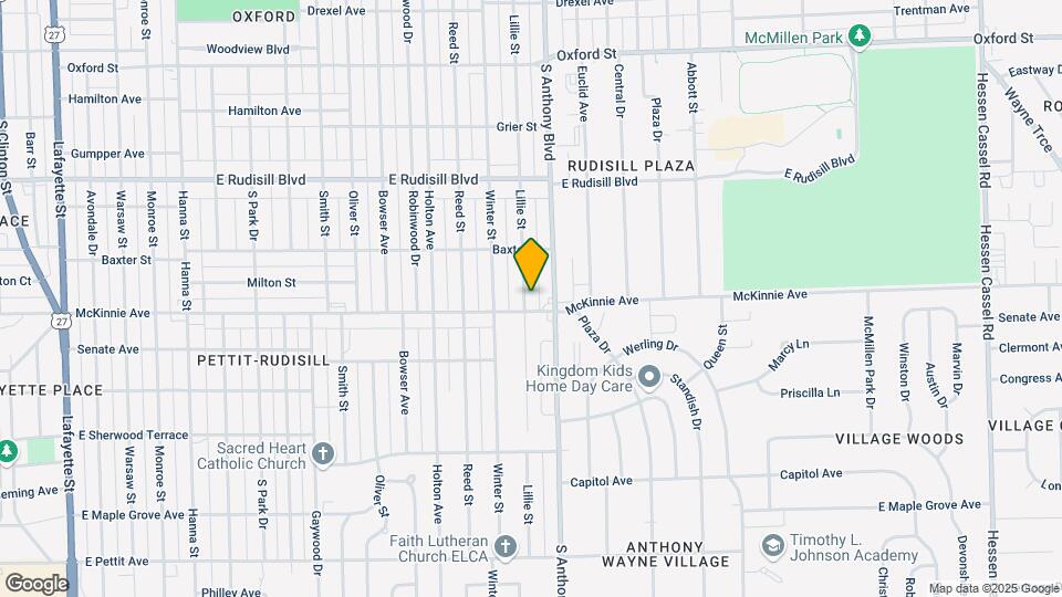 4223 Lillie St Map and Location Details