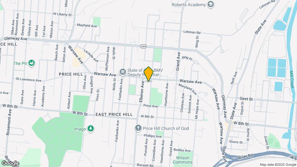 971 Purcell Ave Map and Location Details