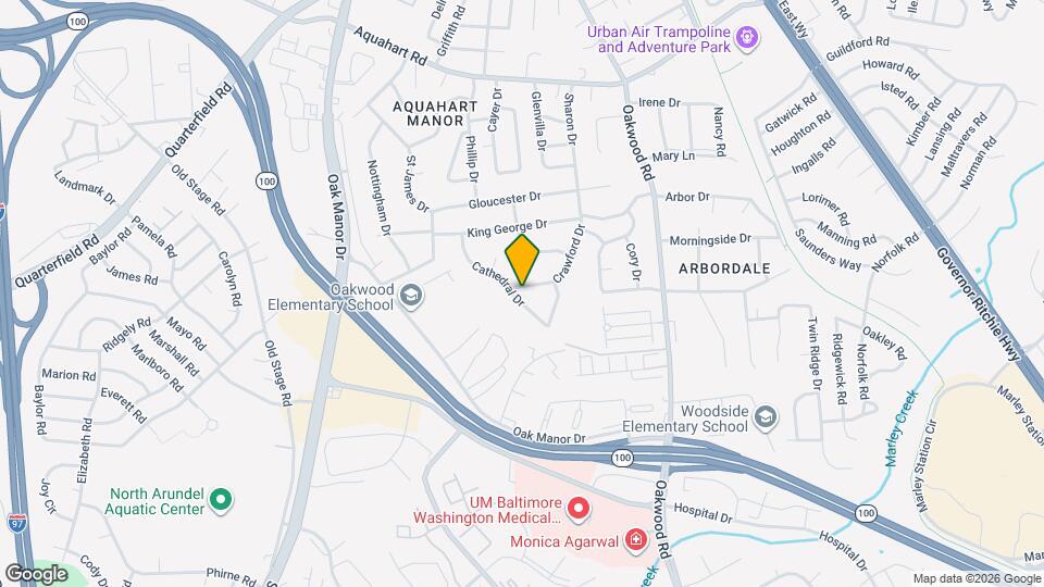 1229 Crawford Dr Map and Location Details