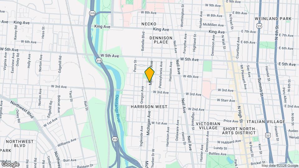 1161 Michigan Ave., Unit 1161 Michigan Ave Map and Location Details