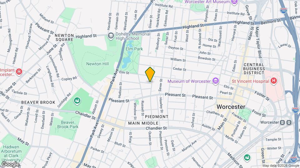 1 Pelham St Map and Location Details