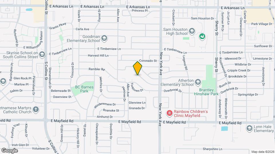 1716 Briar Meadow Dr Map and Location Details