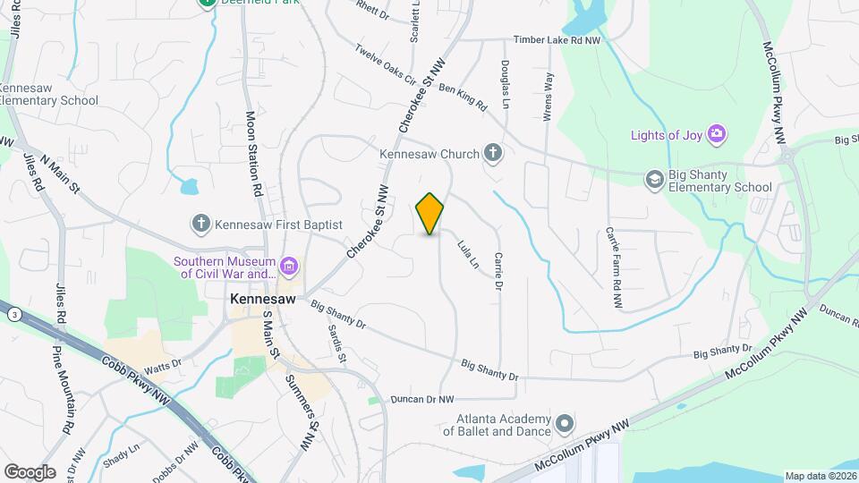 2959 Pine Hill Dr Mapa y Detalles de la Ubicación