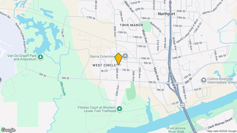 711 30th Ave Map and Location Details