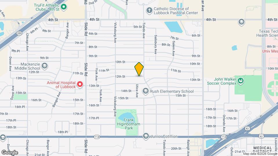 4805 12th St Map and Location Details