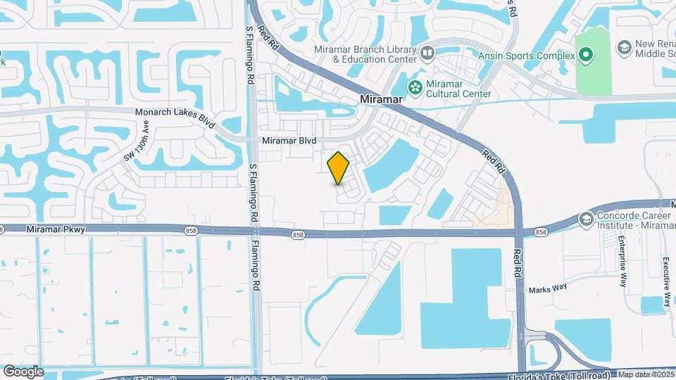 2863 SW 120th Terrace Map and Location Details