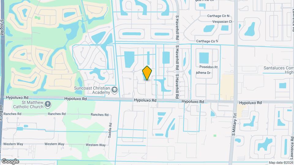 6856 Mill Brook Pl Map and Location Details