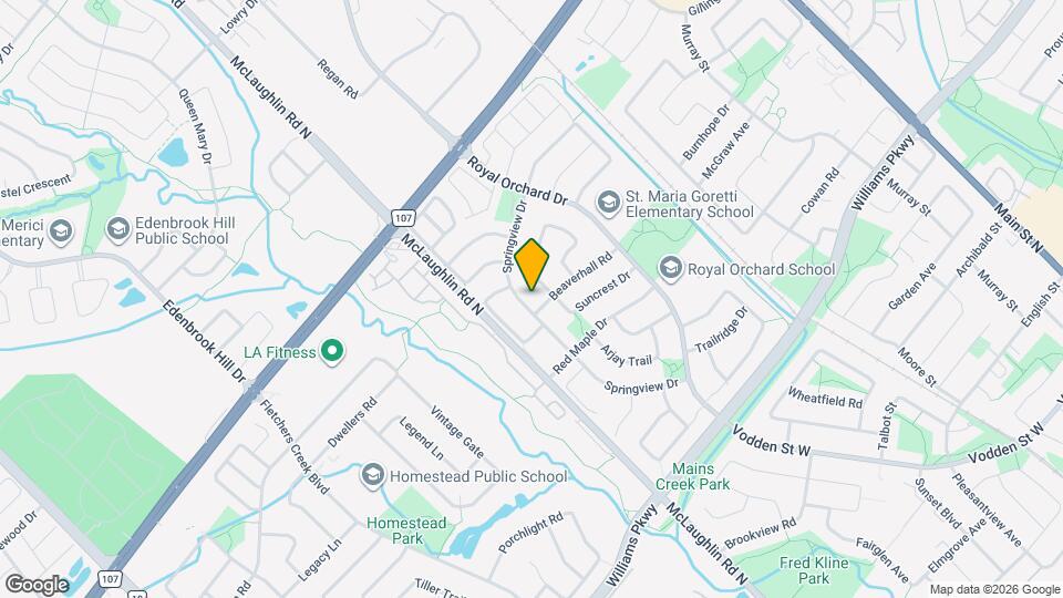 109 Springview Dr Map and Location Details