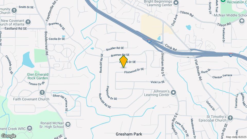 1655 Flintwood Dr SE Map and Location Details