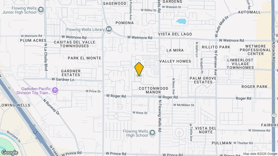 4115 N Lange Ave Map and Location Details