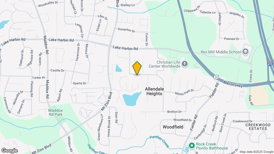 2797 Priscilla Way Mapa y Detalles de la Ubicación