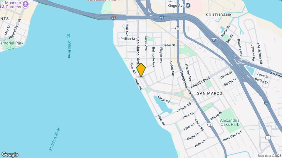 San Marco Blvd 4Plex Map and Location Details
