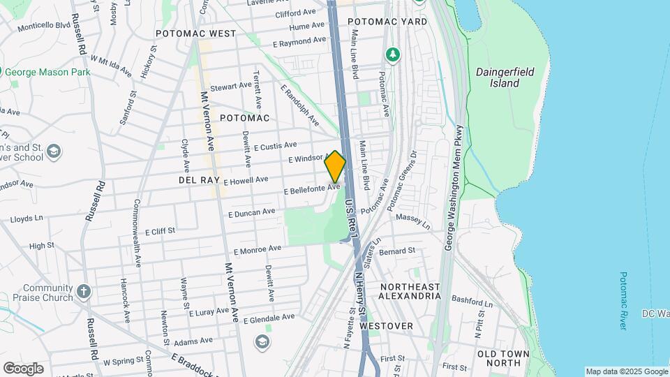 531 E Bellefonte Ave Map and Location Details