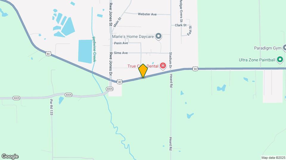 7485 US-80 Map and Location Details