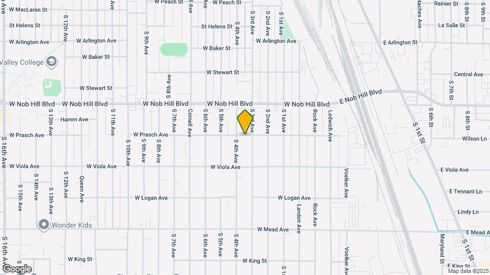 302 W Prasch Ave Map and Location Details