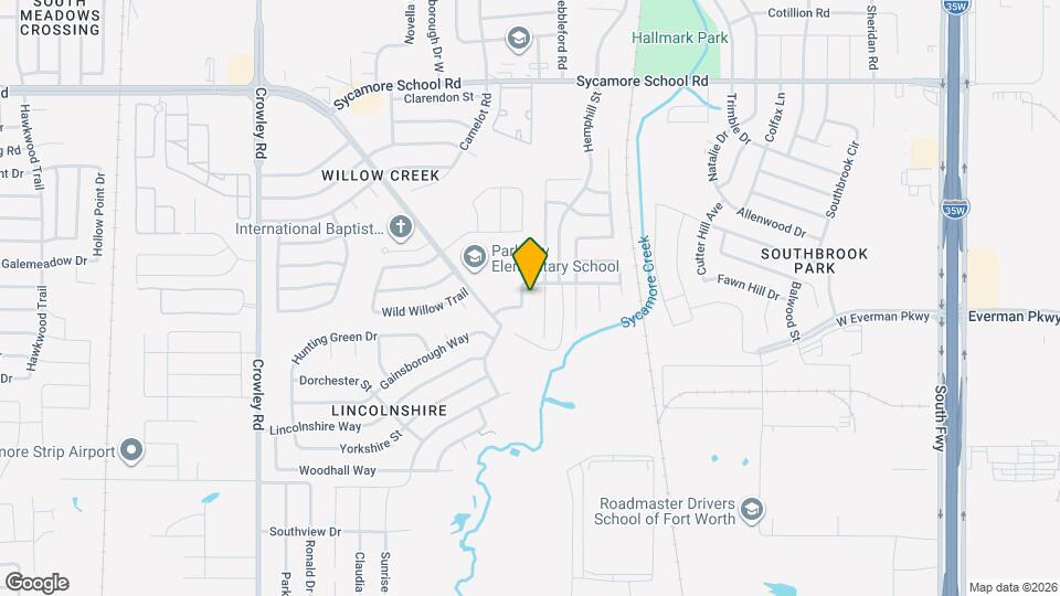 1253 Rosedale Springs Ln Map and Location Details