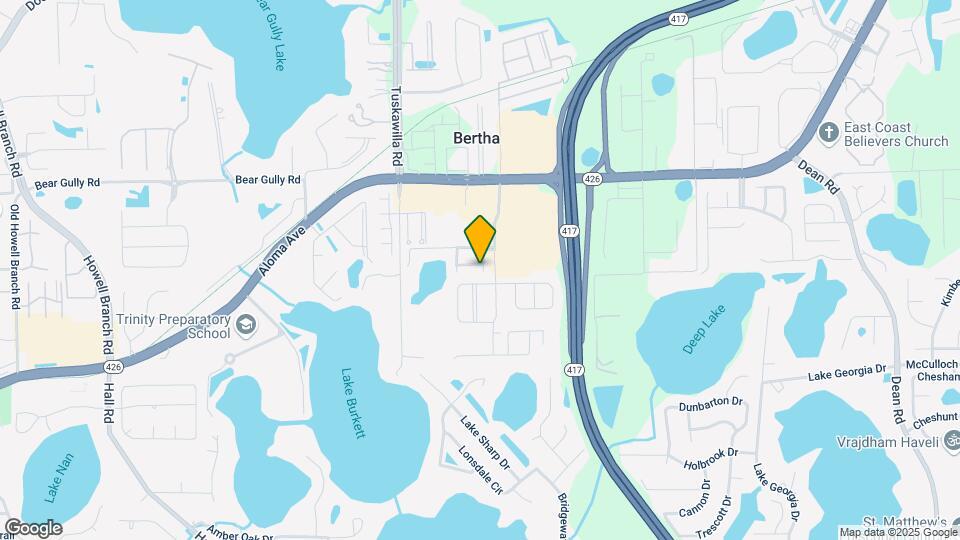 8569 Bertram Ln Map and Location Details