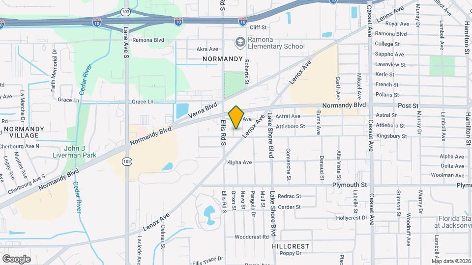 1043 Seba St Map and Location Details