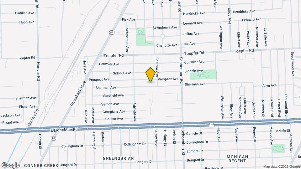 13119 Sherman Ave Map and Location Details
