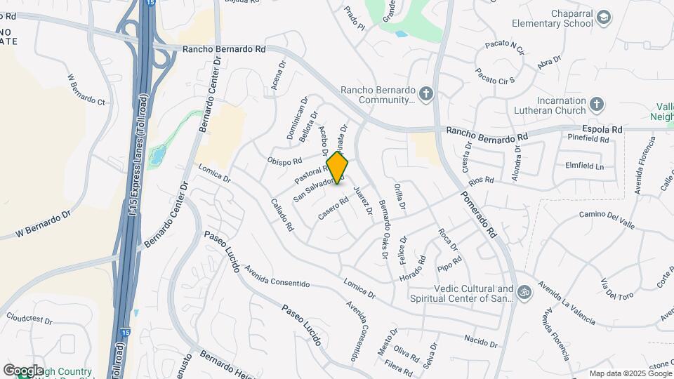 12209 Casero Pl Map and Location Details