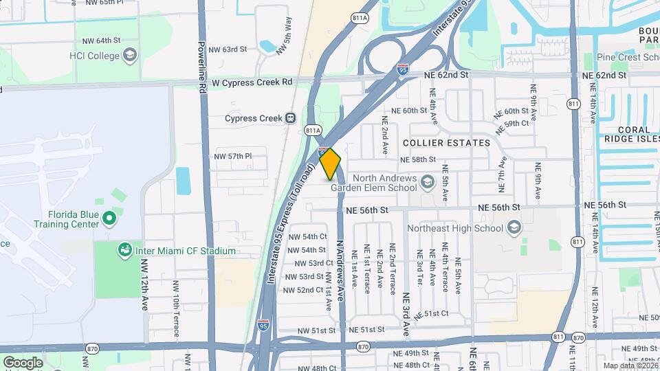 134 NW 57th St Map and Location Details