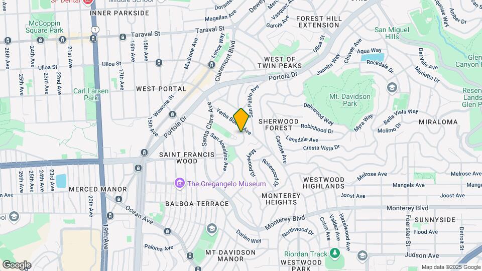 220 Santa Paula Ave Mapa y Detalles de la Ubicación
