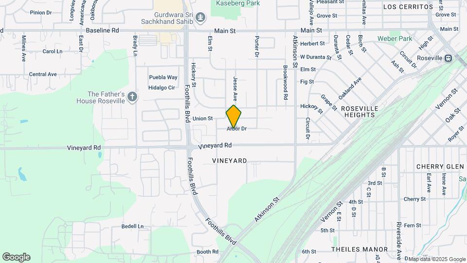 1218 Arbor Dr Map and Location Details