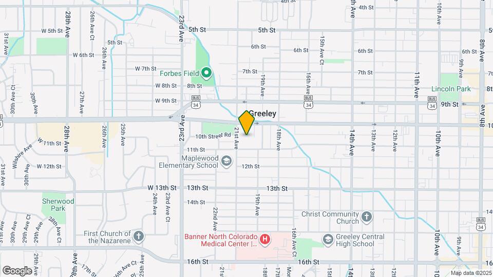 1024 20th Ave Map and Location Details