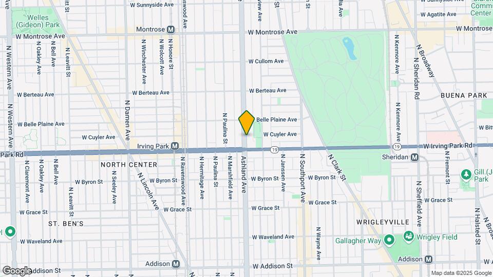 4039.5 N Ashland Ave Map and Location Details