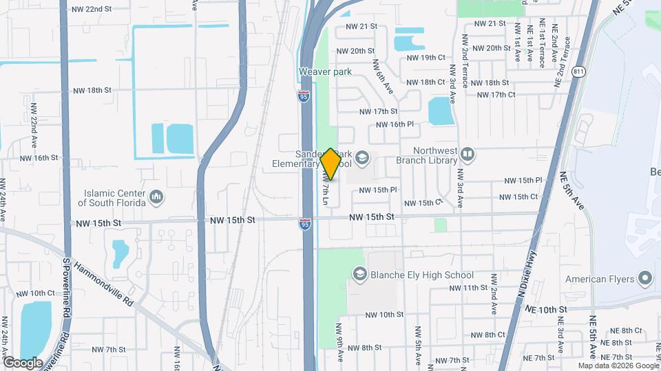 1558 NW 7th Ln Mapa y Detalles de la Ubicación
