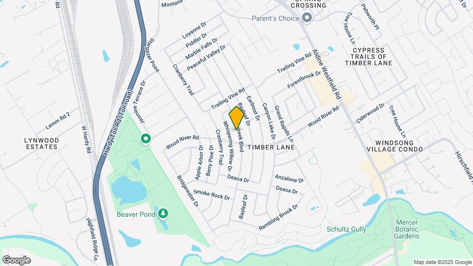 23219 Briarcreek Blvd Map and Location Details