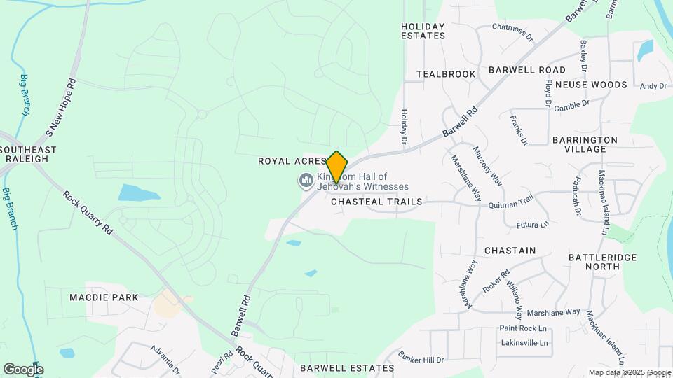 5113 Chasteal Trail Mapa y Detalles de la Ubicación