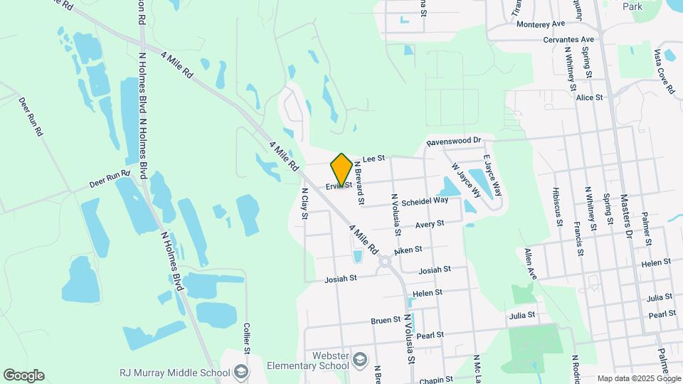 975 Ervin St Map and Location Details