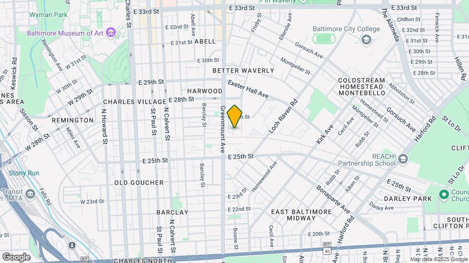 2611 Boone St Map and Location Details