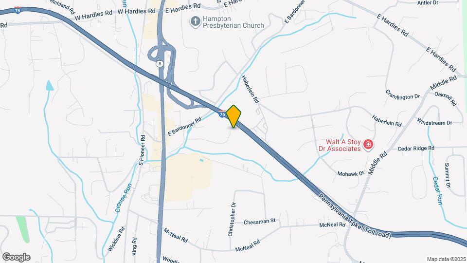 2972 Cross Creek Ct Map and Location Details