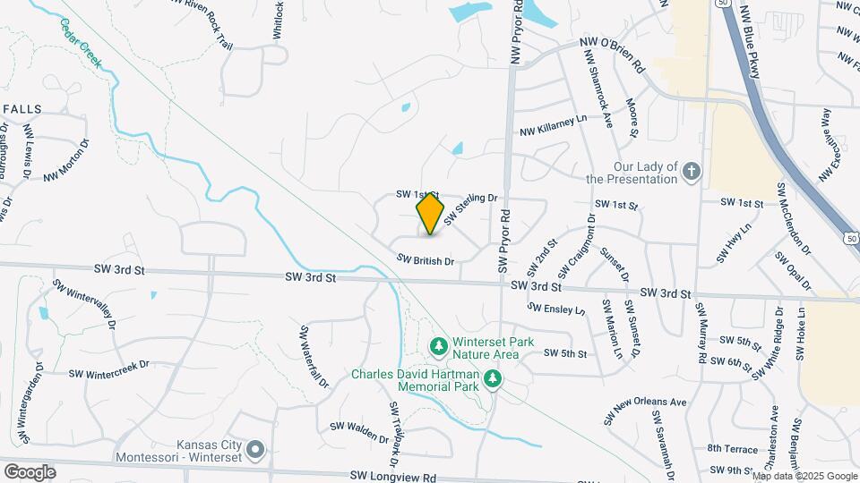2121 SW Sterling Dr Map and Location Details