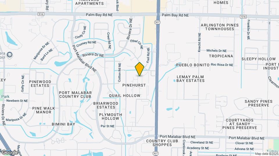1111 Tree Ridge Ln NE Map and Location Details