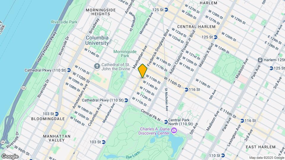 The Douglass Mapa y Detalles de la Ubicación