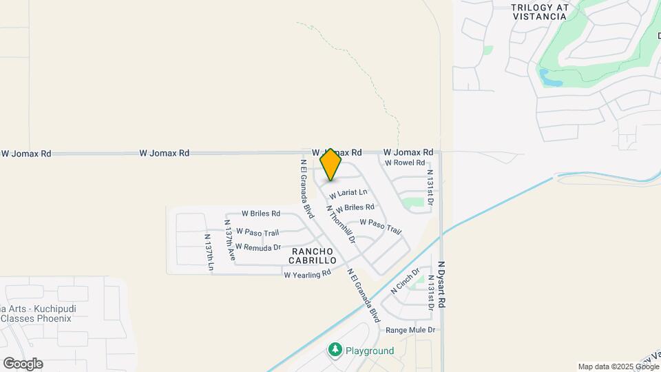 13413 W Tether Trail Map and Location Details