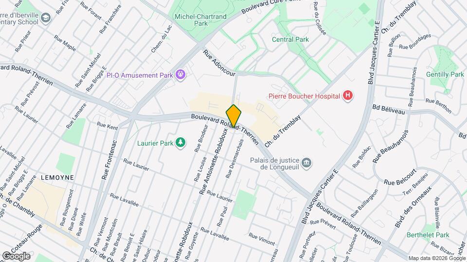 755 Goyette St Map and Location Details