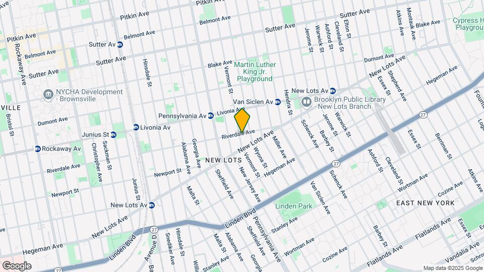 645 Vermont St Mapa y Detalles de la Ubicación