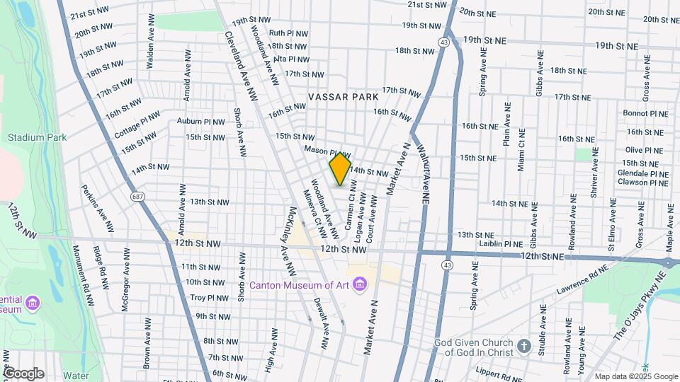 304 Chicago Pl NW, Unit 304 Map and Location Details