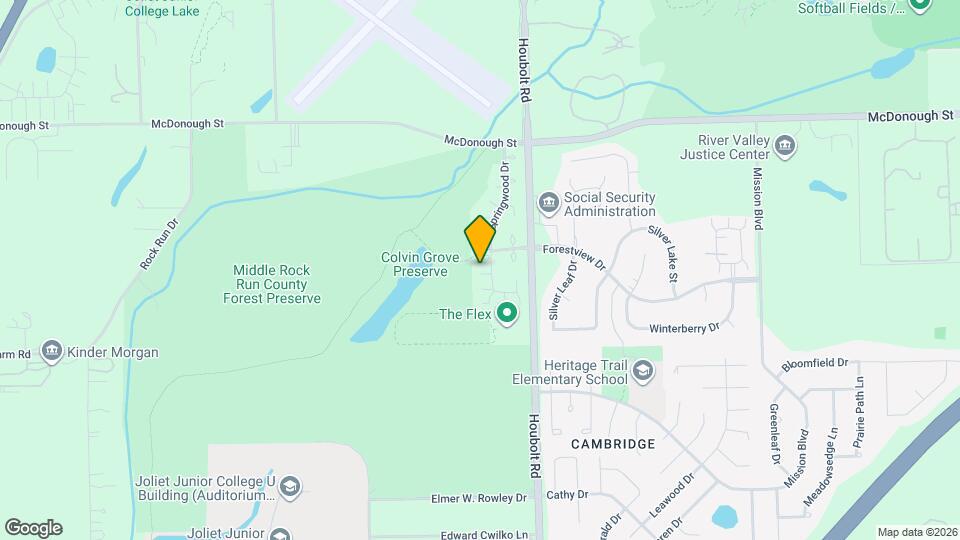 643 Springwood Dr Map and Location Details