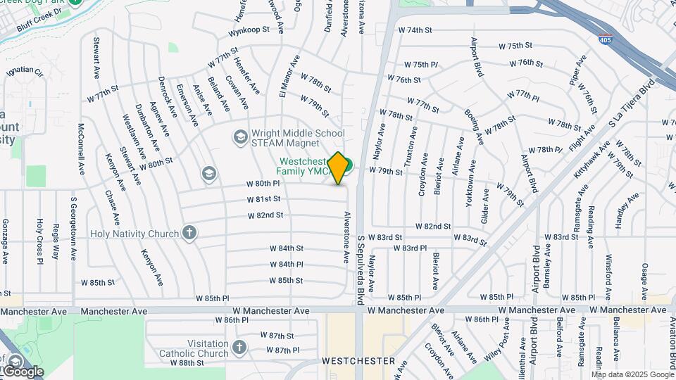 6334 W 80th Pl Map and Location Details