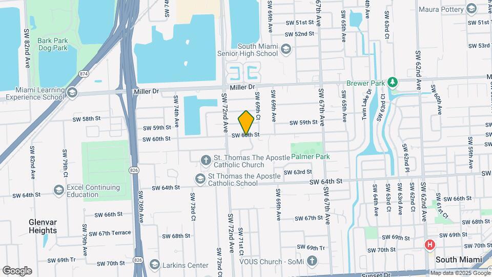 6000 SW 70th Ave, Unit 551 Mapa y Detalles de la Ubicación