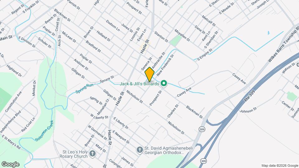 15 Frederick St Map and Location Details