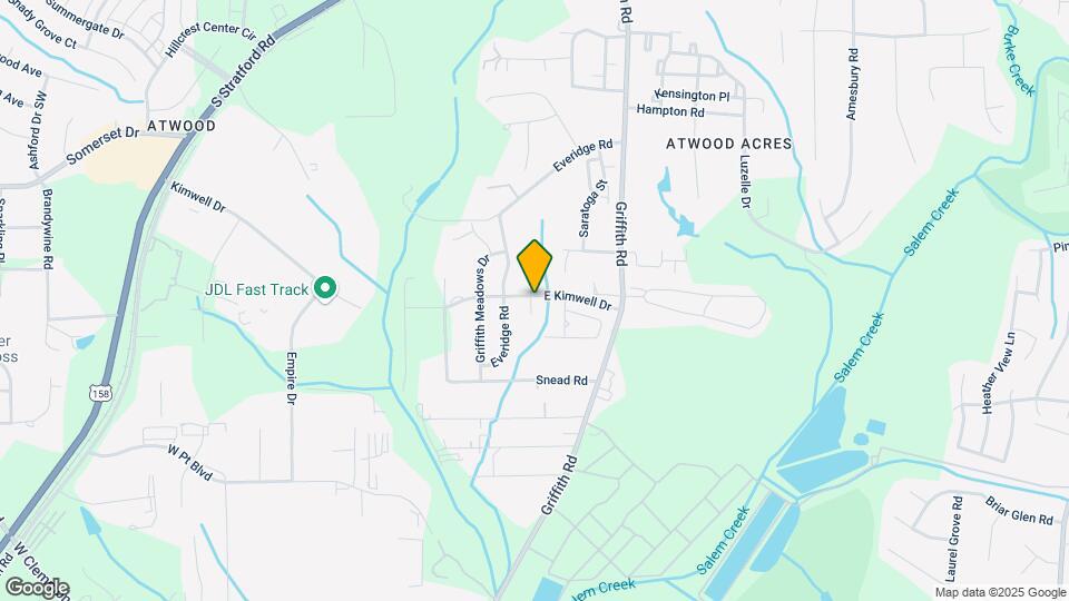 2551 Farm Acres Ct Map and Location Details