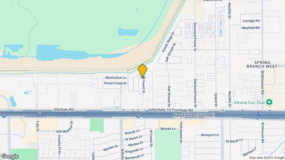 1327 W Forest Dr Map and Location Details