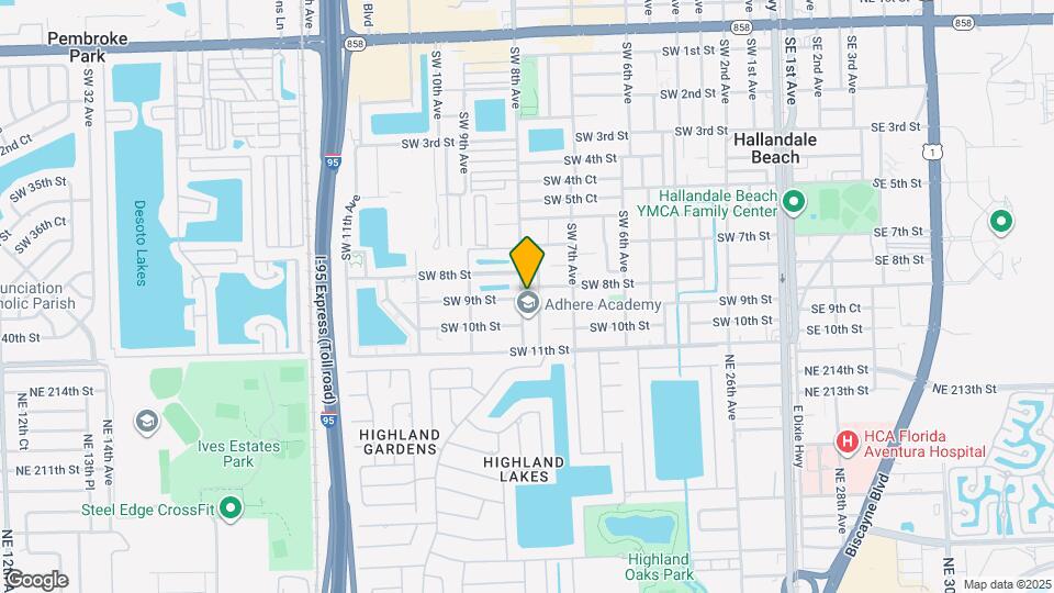 809 SW 8th Ave Map and Location Details