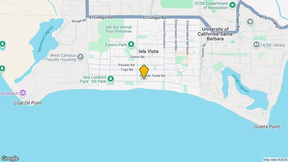 6671 Del Playa Dr Map and Location Details